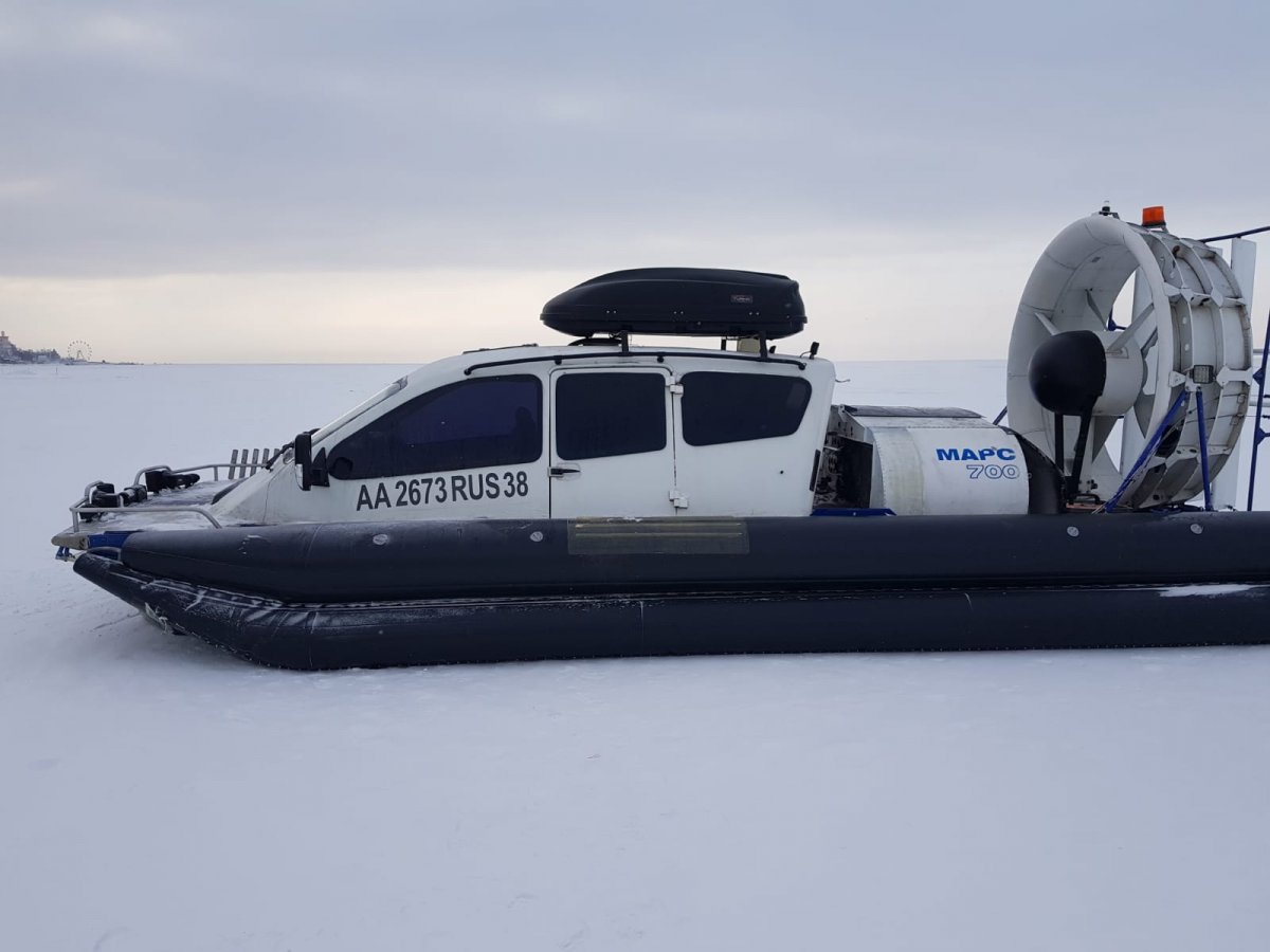 Катер на воздушной подушке МАРС-700 Аренда водной техники на Байкале —  Туроператор Baikal-Green - Каталог туров по Байкалу 2024/2025